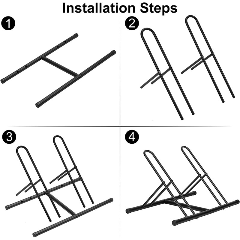 WFX Utility™ Likins Freestanding Bike Rack & Reviews Wayfair